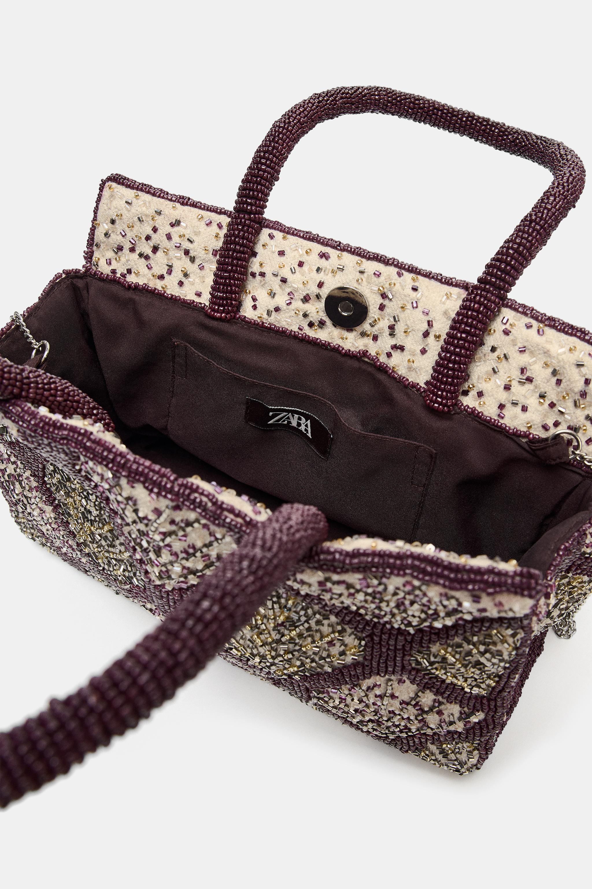 SAC SHOPPER À PAILLETTES ET FANTAISIES
